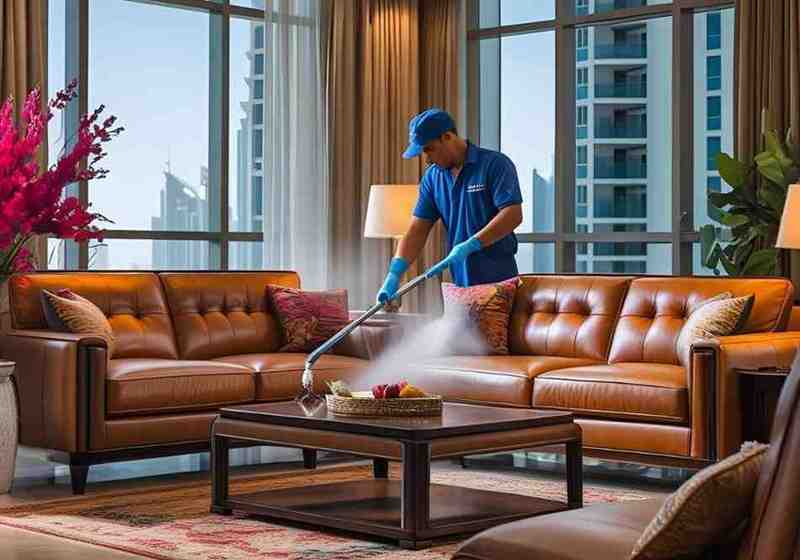 Leather Sofa Cleaning Dubai