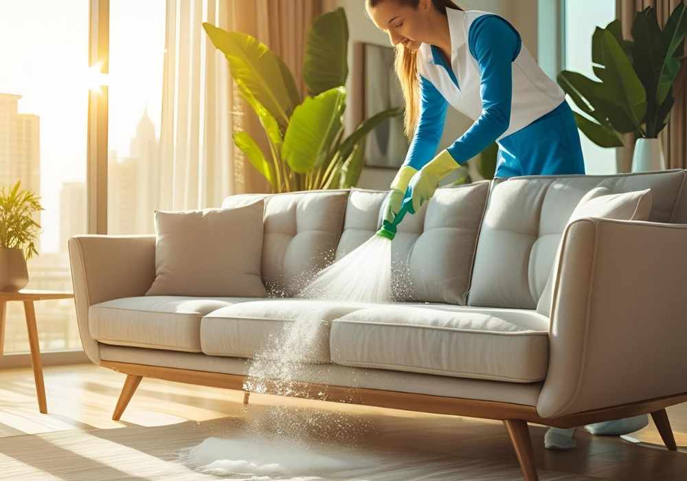 Eco-Friendly Sofa Cleaning Dubai