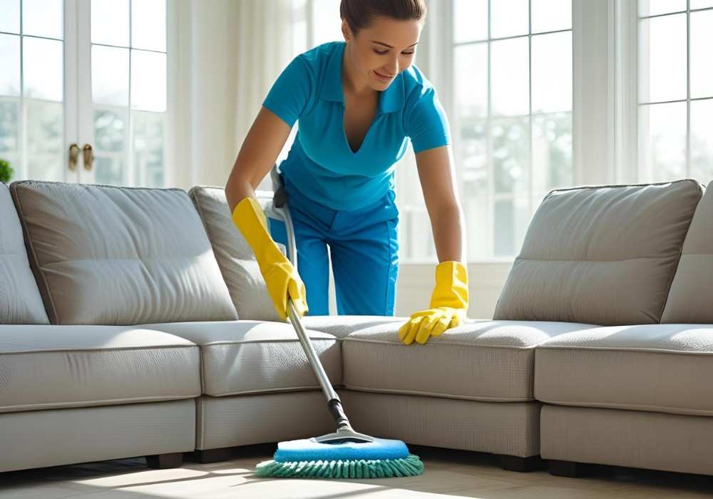 L-Shaped & Sectional Sofa Cleaning