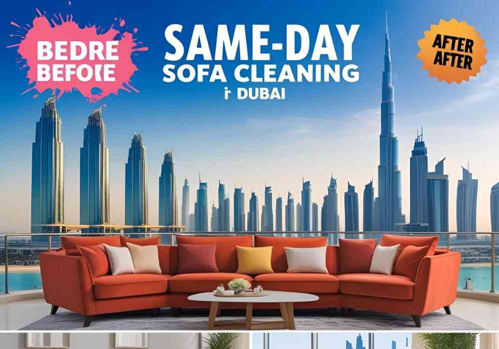 Eco-Friendly Sofa Cleaning Dubai